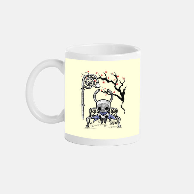 The Knight Sumi-E-None-Mug-Drinkware-Astrobot Invention