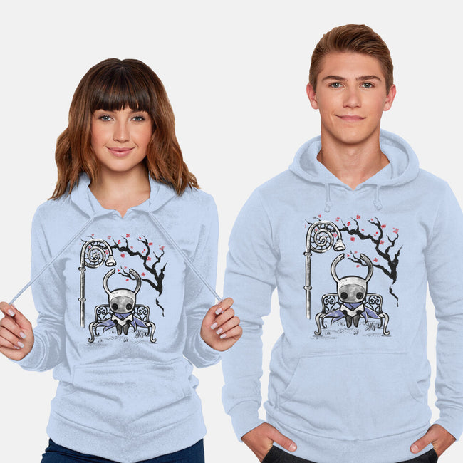 The Knight Sumi-E-Unisex-Pullover-Sweatshirt-Astrobot Invention