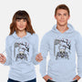 The Knight Sumi-E-Unisex-Pullover-Sweatshirt-Astrobot Invention