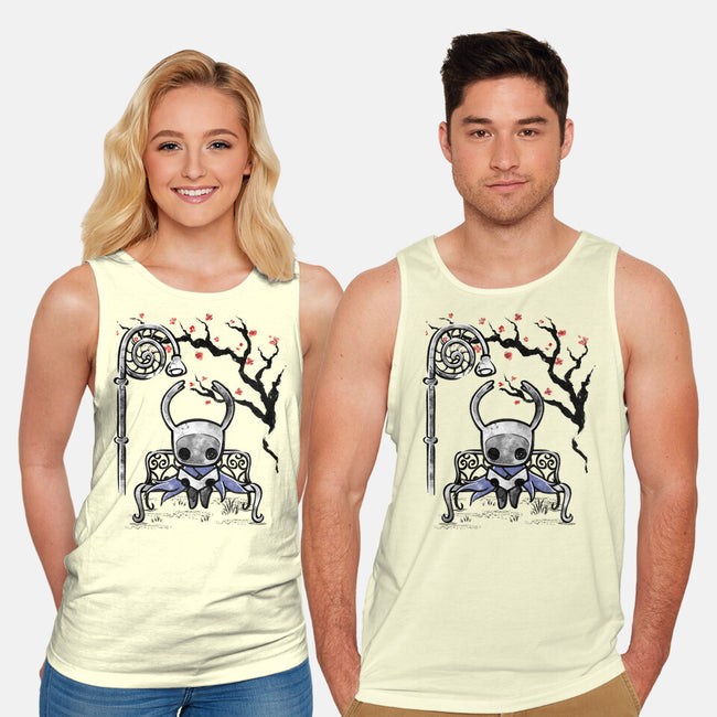 The Knight Sumi-E-Unisex-Basic-Tank-Astrobot Invention
