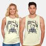 The Knight Sumi-E-Unisex-Basic-Tank-Astrobot Invention