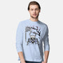 The Knight Sumi-E-Mens-Long Sleeved-Tee-Astrobot Invention