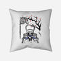The Knight Sumi-E-None-Removable Cover w Insert-Throw Pillow-Astrobot Invention