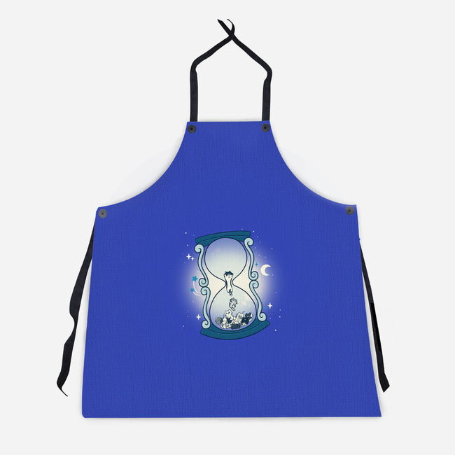 Hourglass Cat-Unisex-Kitchen-Apron-Freecheese