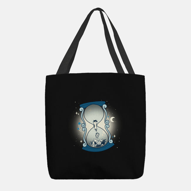 Hourglass Cat-None-Basic Tote-Bag-Freecheese