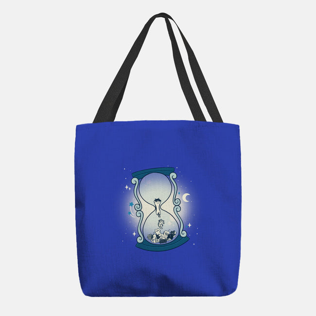 Hourglass Cat-None-Basic Tote-Bag-Freecheese