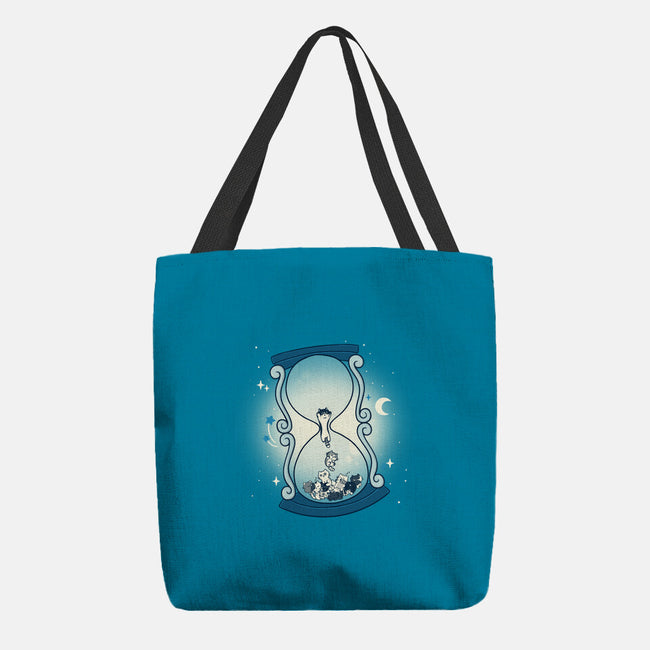 Hourglass Cat-None-Basic Tote-Bag-Freecheese