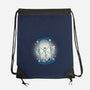 Hourglass Cat-None-Drawstring-Bag-Freecheese