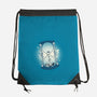 Hourglass Cat-None-Drawstring-Bag-Freecheese