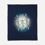 Hourglass Cat-None-Fleece-Blanket-Freecheese