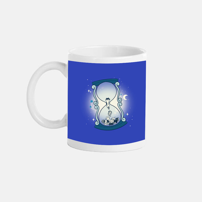 Hourglass Cat-None-Mug-Drinkware-Freecheese