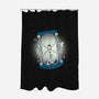 Hourglass Cat-None-Polyester-Shower Curtain-Freecheese