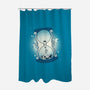 Hourglass Cat-None-Polyester-Shower Curtain-Freecheese