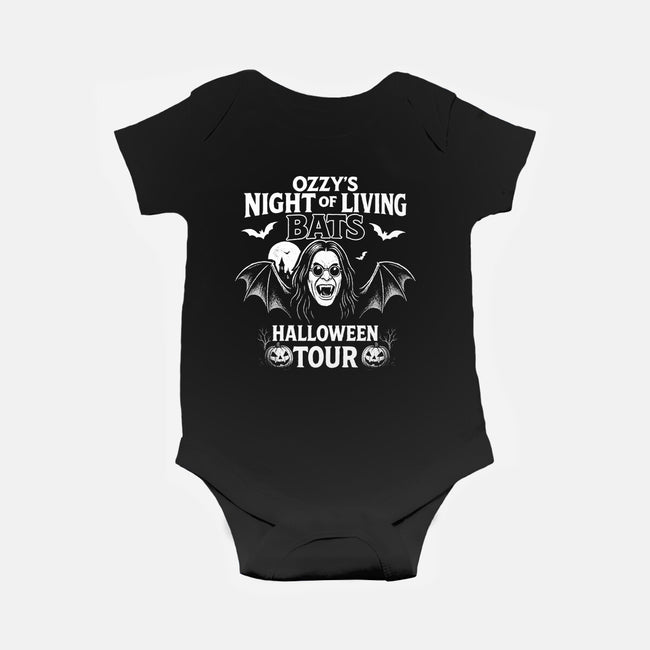 Night Of Living Bats-Baby-Basic-Onesie-Boggs Nicolas