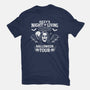 Night Of Living Bats-Mens-Heavyweight-Tee-Boggs Nicolas