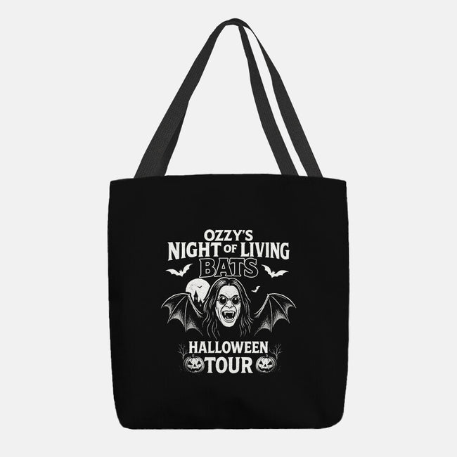 Night Of Living Bats-None-Basic Tote-Bag-Boggs Nicolas