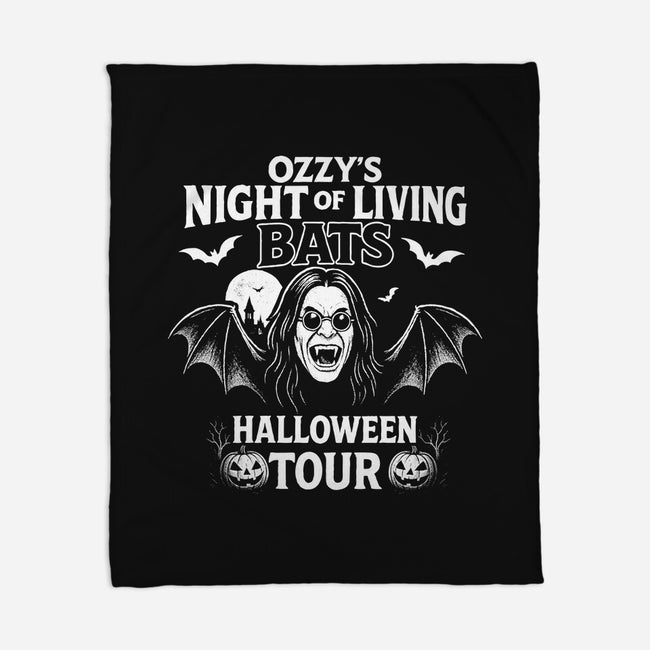 Night Of Living Bats-None-Fleece-Blanket-Boggs Nicolas