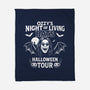 Night Of Living Bats-None-Fleece-Blanket-Boggs Nicolas