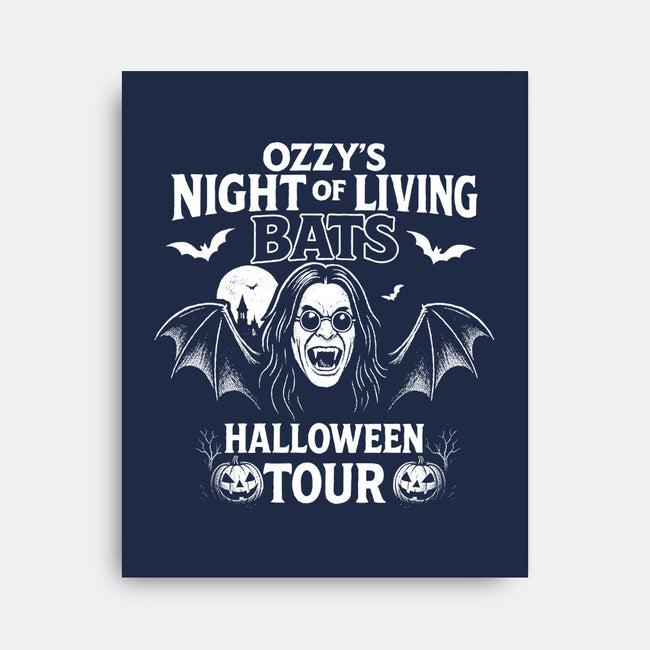 Night Of Living Bats-None-Stretched-Canvas-Boggs Nicolas