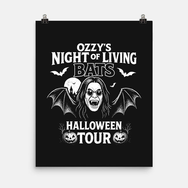 Night Of Living Bats-None-Matte-Poster-Boggs Nicolas