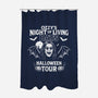 Night Of Living Bats-None-Polyester-Shower Curtain-Boggs Nicolas