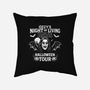 Night Of Living Bats-None-Removable Cover w Insert-Throw Pillow-Boggs Nicolas