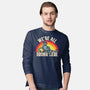 We're All Drunk Here-Mens-Long Sleeved-Tee-turborat14