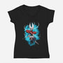 Save The Hallownest-Womens-V-Neck-Tee-Diego Oliver