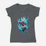 Save The Hallownest-Womens-V-Neck-Tee-Diego Oliver