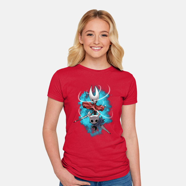 Save The Hallownest-Womens-Fitted-Tee-Diego Oliver