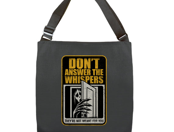 Horror Signs Whisper Darkness