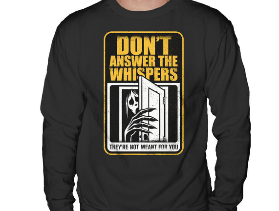 Horror Signs Whisper Darkness