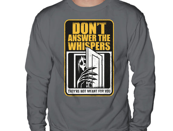Horror Signs Whisper Darkness