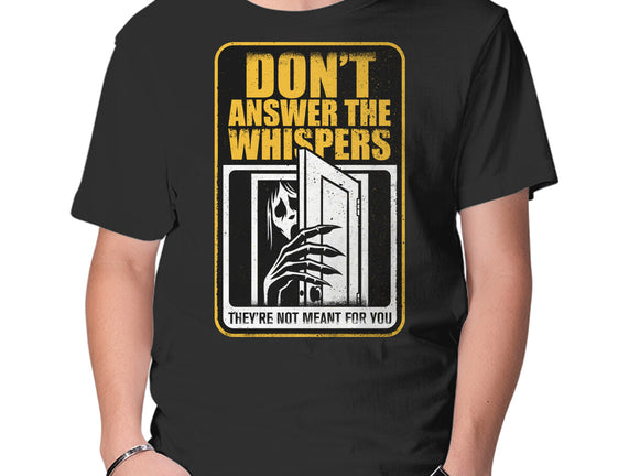 Horror Signs Whisper Darkness