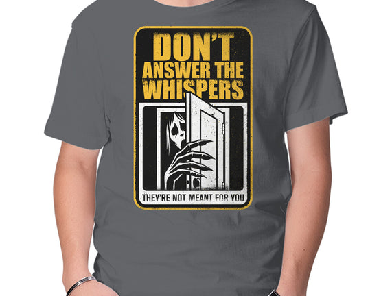 Horror Signs Whisper Darkness