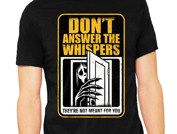 Horror Signs Whisper Darkness