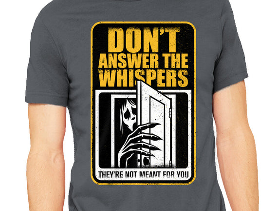 Horror Signs Whisper Darkness