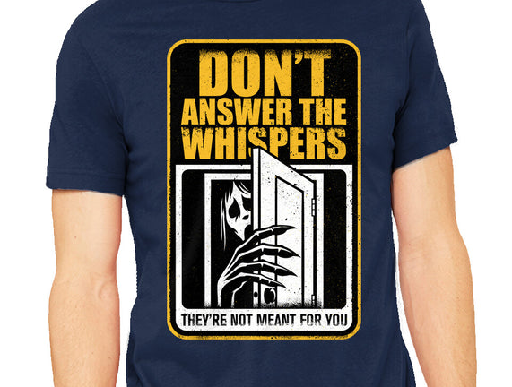 Horror Signs Whisper Darkness