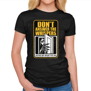 Horror Signs Whisper Darkness