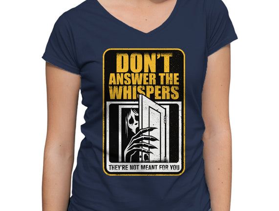 Horror Signs Whisper Darkness