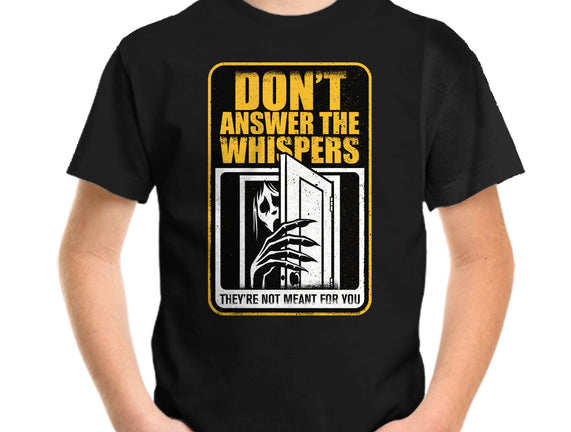Horror Signs Whisper Darkness