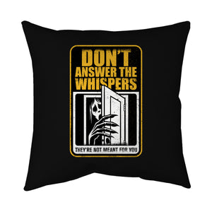 Horror Signs Whisper Darkness