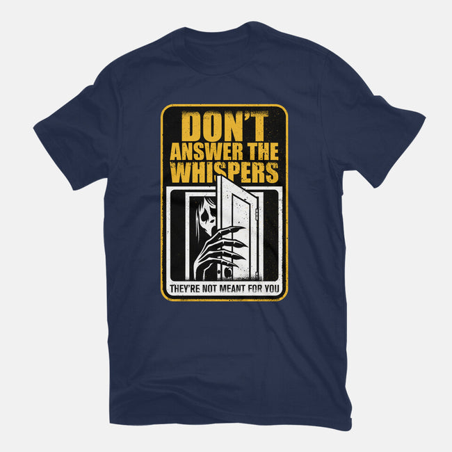 Horror Signs Whisper Darkness-Mens-Heavyweight-Tee-Studio Mootant