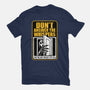 Horror Signs Whisper Darkness-Womens-Fitted-Tee-Studio Mootant