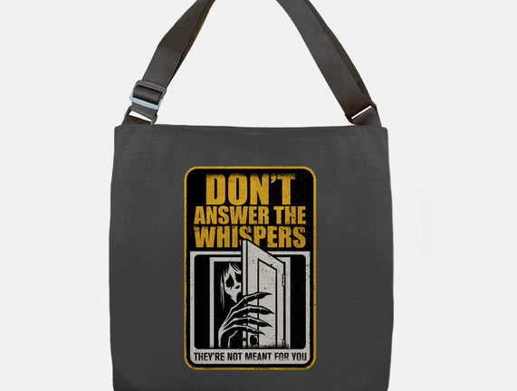 Horror Signs Whisper Darkness