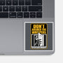 Horror Signs Whisper Darkness-None-Glossy-Sticker-Studio Mootant