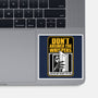 Horror Signs Whisper Darkness-None-Glossy-Sticker-Studio Mootant