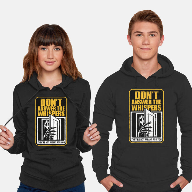 Horror Signs Whisper Darkness-Unisex-Pullover-Sweatshirt-Studio Mootant