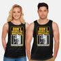 Horror Signs Whisper Darkness-Unisex-Basic-Tank-Studio Mootant