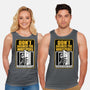 Horror Signs Whisper Darkness-Unisex-Basic-Tank-Studio Mootant